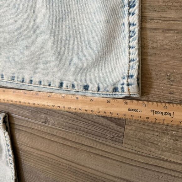 NWT BP 'Be Responsible' Jeans Womens Acid Wash High Rise Mom Straight Leg 28 Y2K - Picture 4 of 11